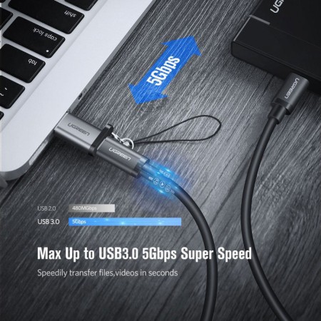 Переходник USB 3.1(f) Type C - USB 3.0(m) US276 (50533) UGREEN