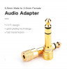 Переходник Audio(f) 3.5mm - Audio(m) 6.35mm (20503) UGREEN