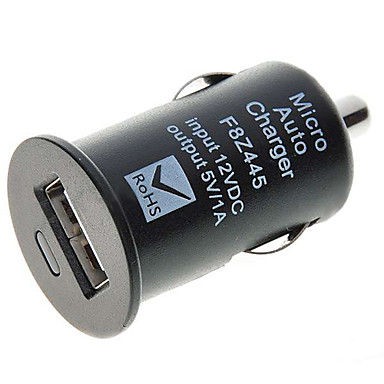Адаптер в прикуриватель на 1 USB - автомобильная зарядка для iPhone и Android