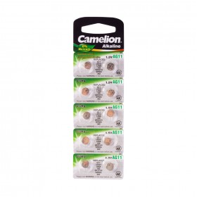 Батарейка CAMELION, AG11/LR58/362, Alkaline, 1.5V, 1шт.
