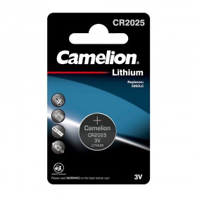 Батарейка CAMELION, CR2025-BP1, Lithium Battery, CR2025, 3V, 220 mAh, 1 шт