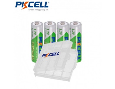 Батарейка Pkcell AA, аккумуляторы 2200mAh