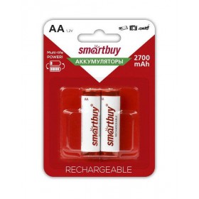 Батарейка Smartbuy AA, аккумуляторы 2700mAh