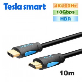 Кабель HDMI 10m, V2.0, TeslaSmart