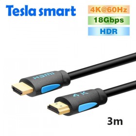 Кабель HDMI 3.0m, V2.0, TeslaSmart