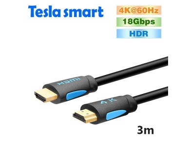 Кабель HDMI 3.0m, V2.0, TeslaSmart