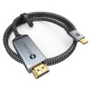 Кабель USB 3.1(m) Type C на HDMI, 1.8m, 4K, 30Hz, Warrky