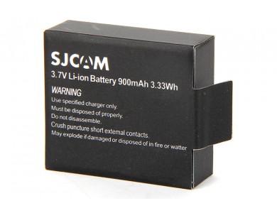 Аккумулятор для экшн-камеры SJCAM SJ4000, 3.7V 900mAh 