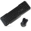 Комплект клавиатура + мышь Crown CMMK-953W