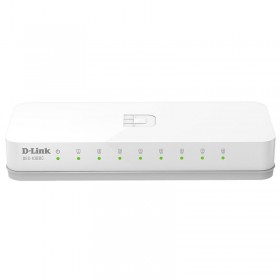 D-Link DES-1008C, коммутатор 8-портовый, 10/100 Мбит/с