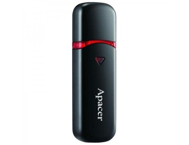 USB-накопитель, Apacer, AH333, AP32GAH333B-1, 32GB, USB 2.0, Черный