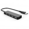 USB 2.0 4 port HUB (Черный)