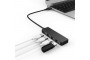 USB 2.0 4 port HUB (Черный)