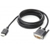 Кабель HDMI(m) - DVI 24+1(m) 3м
