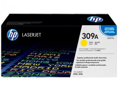 Картридж HP Q2672A, 309A (yellow) ORIGINAL