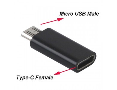 Переходник MicroUSB(m) - USB 3.1(f) Type C