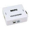 Адаптер конвертер / переходник / преобразователь с VGA + аудио на HDMI 