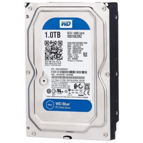 Жесткий диск 1Tb HDD WD Blue (WD10EZRZ) 5400rpm, SATA 6Gb/s, 64MB, 3.5"