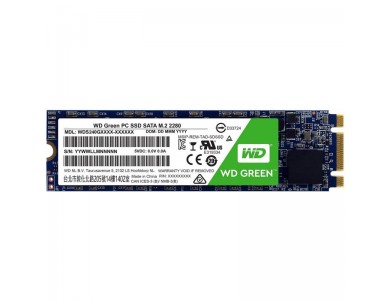 Твердотельный накопитель 480GB SSD WD GREEN M.2 2280 SATA3 WDS480G2G0B