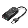 Конвертер USB 2.0 на Audio Stereo UGREEN