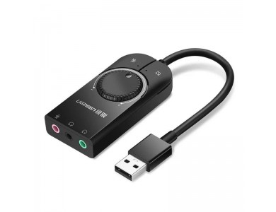 Конвертер USB 2.0 на Audio Stereo UGREEN