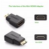 Переходник HDMI(f) - mini HDMI(m) UGREEN