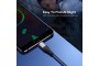 Магнитный кабель USB Type-C + micro USB 3A, 1m UGREEN