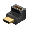 Переходник HDMI(f) - HDMI(m) 270° UGREEN