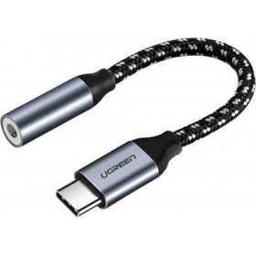 Переходник USB Type C (m) - Audio(f) 3.5mm UGREEN