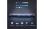 Конвертер USB 3.1(m) Type C на HDMI/USB 3.0 HUB 3 port/Type C PD 100W UGREEN