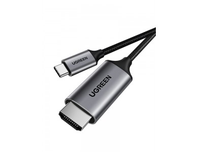 Кабель USB 3.1(m) Type C на HDMI, 1.5m UGREEN