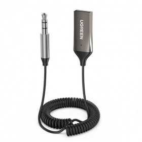 Bluetooth V5.0 Audio Receiver, 3.5mm + микрофон, UGREEN