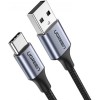 Кабель USB 2.0 - USB C, 480Mbps, 3A, QC3.0, 18W, 1m. UGREEN