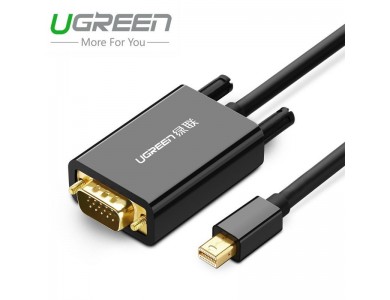 Кабель mini DisplayPort(m) - VGA(m) UGREEN, 1.5m