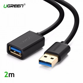 Кабель USB(m) - USB(f) удлинитель USB 3.0, 2m UGREEN
