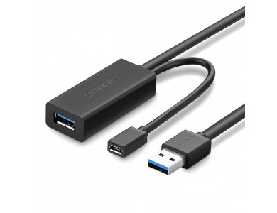 Кабель USB(m) - USB(f) удлинитель USB 3.0, 10m UGREEN