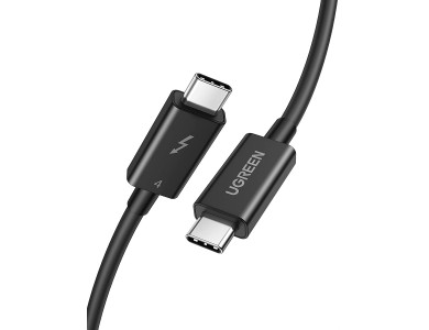 Кабель USB 3.1(m) Type C- USB 3.1(m) Type C 0.8m, Thunderbolt 4, 40Gbps UGREEN