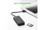 USB 3.0 3 port HUB + кардридер, 1m UGREEN 30413