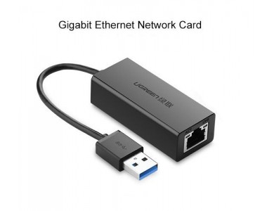 Конвертер с USB 3.0(m) на LAN (Внешняя USB 3.0 —1Гбит/с сетевая карта) UGREEN