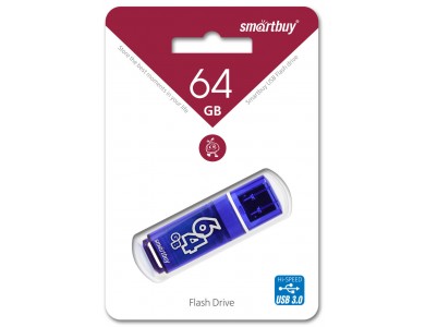 Флешка Smartbuy 64GB Glossy Series USB 3.0