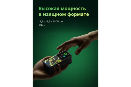 Мобильный аккумулятор Power Bank, 20000mAh, DigitalDisplay, 130W, серый, Genshin Impact Edition PB721 (35524GI) UGREEN