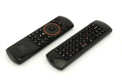Клавиатура беспроводная Rii i25 (русские буквы) + Air mouse + пульт ДУ