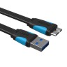 Кабель USB 3.0(m) - micro USB 3.0(m) 0.5m., Vention