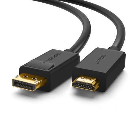 Кабель DisplayPort(m) - HDMI(m), 3m UGREEN