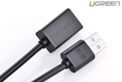 Кабель USB(m) - USB(f) удлинитель USB 2.0, 0.5m US103 (10313) UGREEN