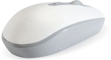 Мышь оптическая проводная Smartbuy ONE 280, бело-серая, USB (SBM-280-WG)