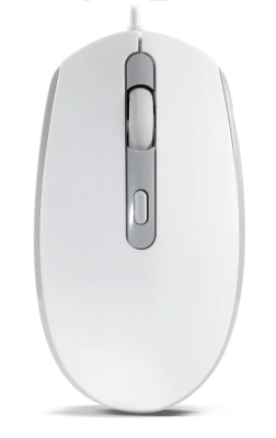 Мышь оптическая проводная Smartbuy ONE 280, бело-серая, USB (SBM-280-WG)