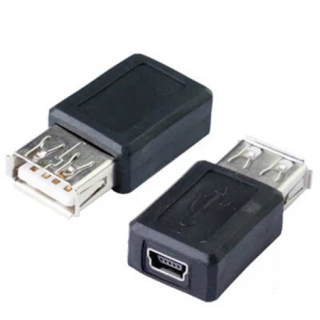Переходник USB(f) - mini USB(f)