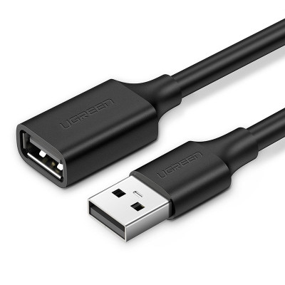 Кабель USB(m) - USB(f) удлинитель USB 2.0, 1m US103 (10314) UGREEN