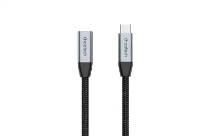 Кабель USB(m) C 3.1 Gen2- USB(f) C, 10Gbps, 100W, 2m. удлинитель (XCC-1039) Choetech